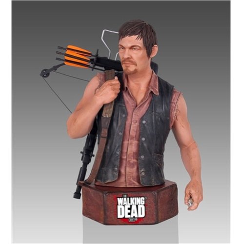 The Walking Dead Daryl Dixon Mini Action Figure Bust #TOP1