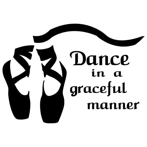 OLYCRAFT Stickers Muraux Danse Cover