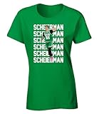 Tenacious Tops Boston Baylor Scheierman Text Pic Shirt Women's T-Shirt Adult Large Green