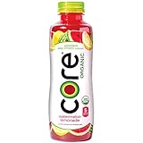 CORE Organic, Watermelon Lemonade, 18 Fl Oz (Pack of 12), Fruit Infused Beverage, Vegan/Gluten-Free, Non-GMO, Refreshing Flavored Water with Antioxidants, Great For Immunity Support