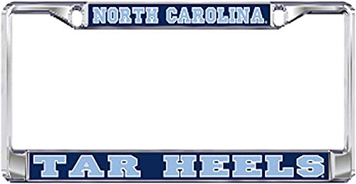 Dixie Dawgs North Carolina Metal License Plate Frame for Front or Back of Car Officially Licensed