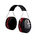 3M Peltor Optime III Earmuffs with Headband, 35 dB, Black/Red – Protection against high noise levels in industrial settings - 1x Peltor ear defender