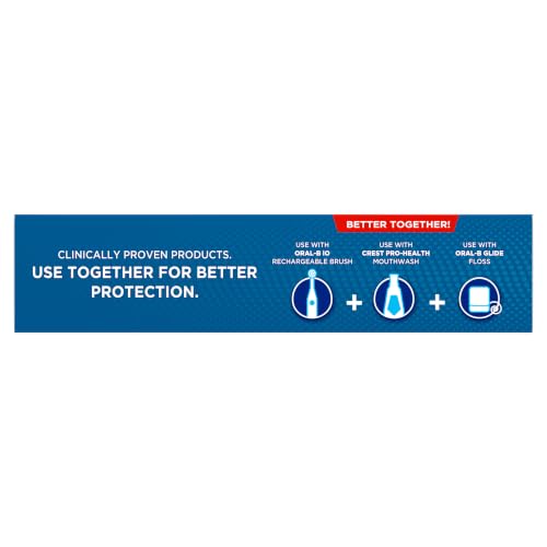 Crest Pro-Health Advanced Antibacterial Protection Toothpaste,5 oz 4 Pack, Teeth Whitening for adults, Breath Freshener, for Sensitive Teeth, Gum Health, Gingivitis toothpaste, Travel Size Toiletries - image 9