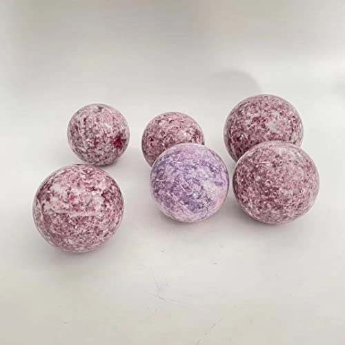 Boule de lépidolite violet foncé AMUCK : idée cadeau déco maison