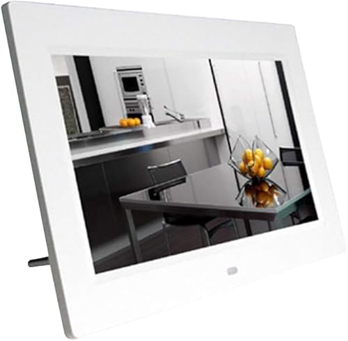 WaiDXn Album Fotografico elettronico, Cornice Digitale, Lettore di Foto e Video ad Alta Definizione da 7 Pollici, espositore for Cornice Fotografica(White)