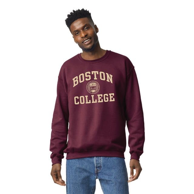 Image of Ivysport Crewneck Sweatshirt for College, Heritage Logo, Color, Adult Unisex