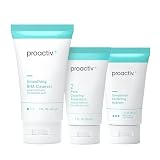 Proactiv+ 3‑Step Acne Treatment System, 30‑Day Kit – Salicylic Acid Cleanser, Toner & Treatment Cream – Hydrating Paraben-Free Formula for Dryer Skin