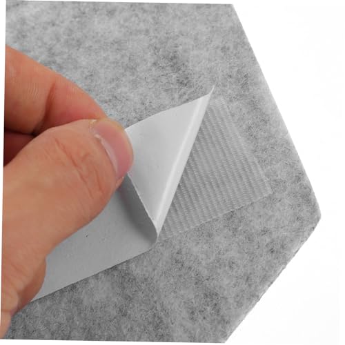 Vaguelly 12 paneles acústicos insonorizantes 3D adhesivos para reducción de ruido para estudio en casa y KTV miniatura 2