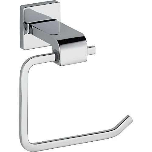 Image of Delta Toilet Paper Holder | European Style | Polished Chrome | Wall Mount Single Post | Ara Bathroom Accessories