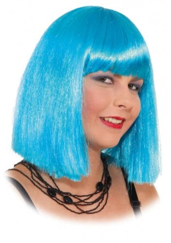 Preisvergleich Produktbild Faschingsperücke Zoe türkis