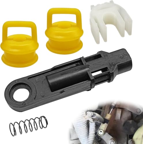 5Pcs Transmission Shifter Linkage Cable Bushing Repair Kit, Compatible with Chevy Silverado 1500 2500 3500, GMC Sierra, Dodge Ram, Buick & Cadillac - Replaces 14104 15276979 52855956AG