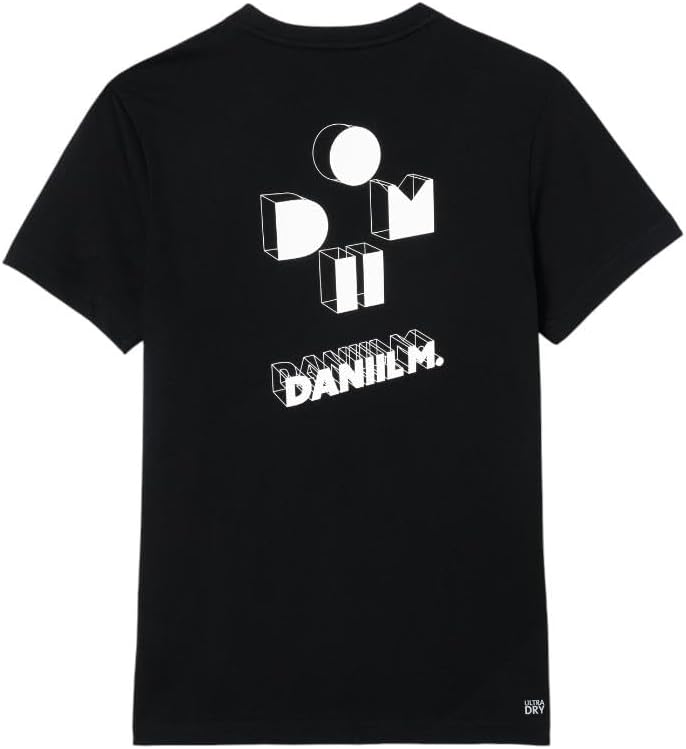 Lacoste Mens Tennis X Daniil Medvedev Ultra Dry T-Shirt - Image 6