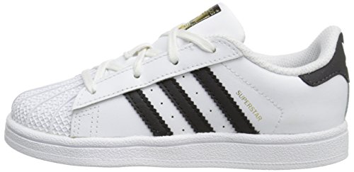 Adidas Originals Kids Superstarfoundation White/Black/White 6 Big Kid M #TOP7