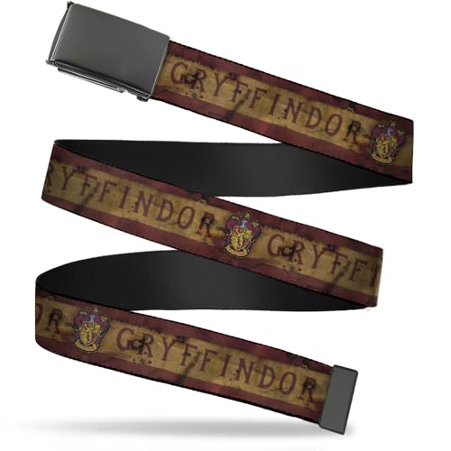 Buckle Down Men's Web Belt Harry Potter 1.25