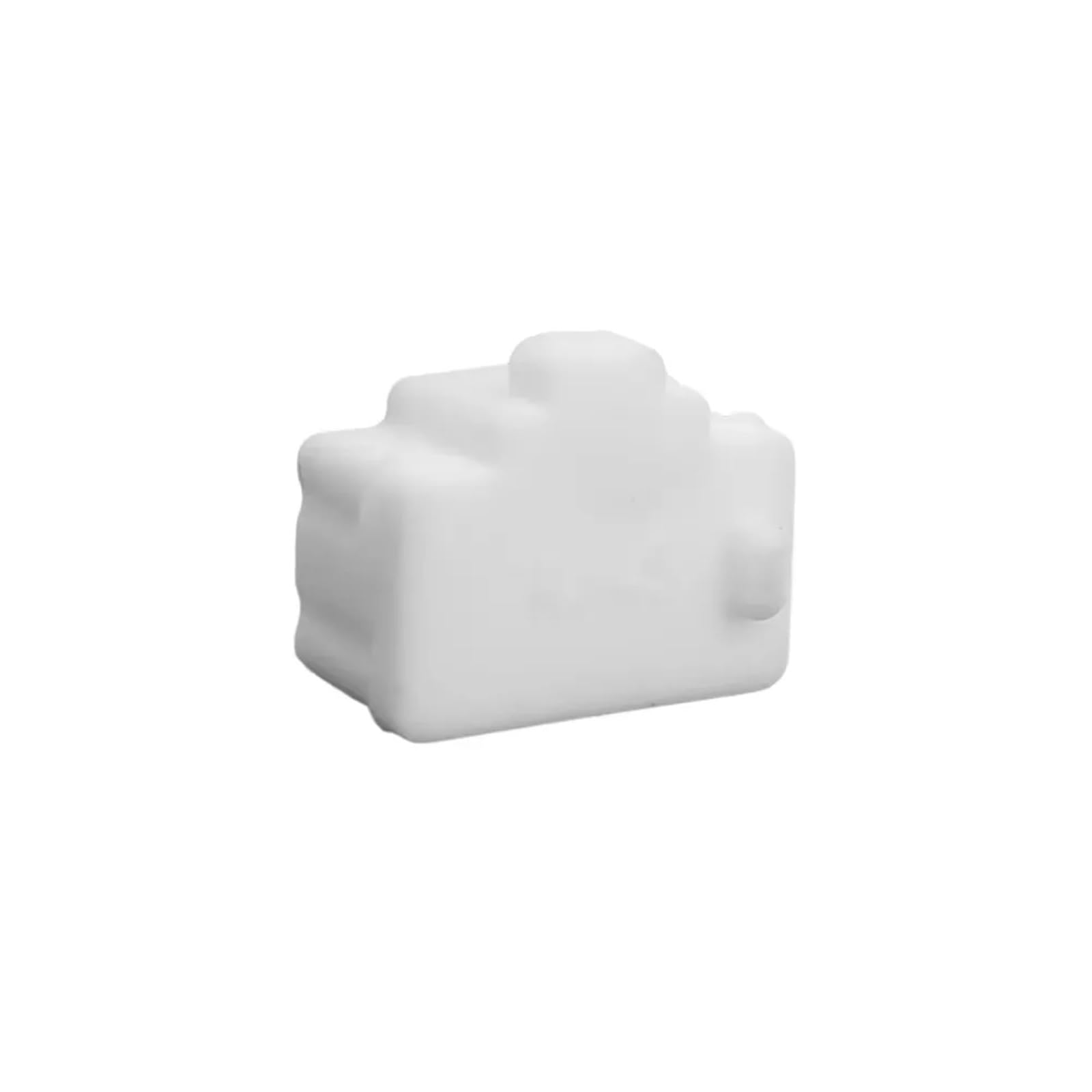 RJ45 Anti-Staub-Abdeckkappe, RJ45, Staubschutzkappe, Schutzstecker, Silikon-Stopper für Computer, Router, Schalter, Buchse für Hubs, Switches (weiß), 100 Stück