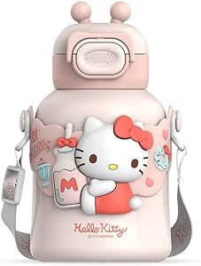 Amazon.co.jp: Pochacco Hello Kitty Cinnamoroll, My Melody Water Bottle