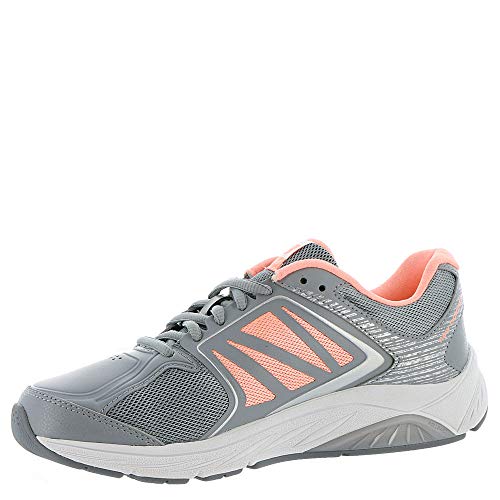 New Balance Women's 847 V3 Walking Shoe, Grey/Pink, 8.5 W US