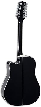 Takamine GD-38CE 12-string Acoustic-electric Guitar - Black