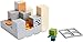 Mattel Minecraft Mini Figure Piston Push Environment Set