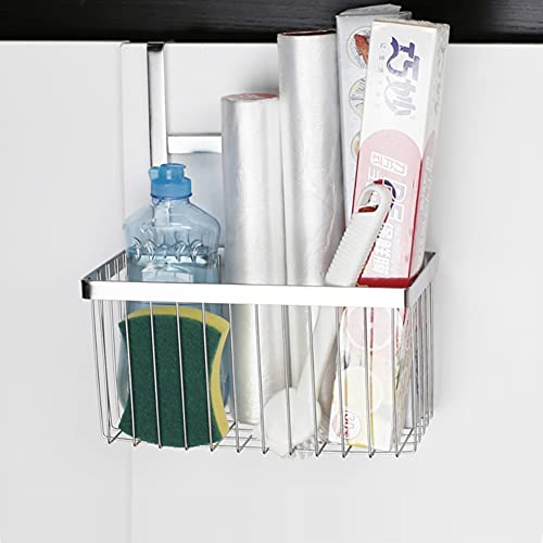 LUANT Over The Bathroom Shower Door Caddy Hanging Storage Organizer Baskets, Bathroom Over the Door Shower Caddy for Shampoo, Conditioner, Soap,2PCS by LUANT - Image 4