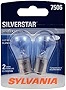 SYLVANIA 7506ST.BP2 7506 SilverStar High Performance Miniature Bulb, (Contains 2 Bulbs)