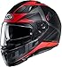 Produktbild HJC Helmets Herren Nc Motorrad Helm, Schwarz/Rot, XL