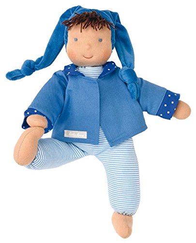 Preisvergleich Produktbild Käthe Kruse 38221 - Schatzi, blau / gelb