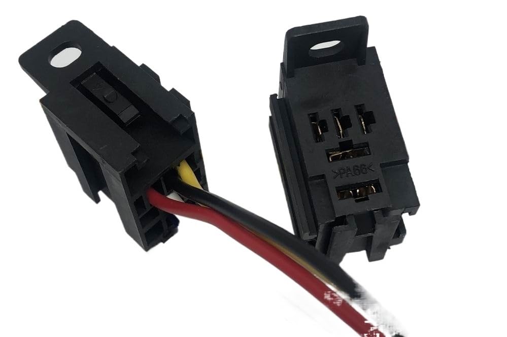Relé de 5 pines RC-5102 12V para instalación de luces auxiliares y alarmas