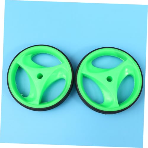 Ruedas de Entrenamiento COHEALI con Soporte de Equilibrio Mudo para Bicicleta 12-20 Pulgadas, Verde miniatura 3