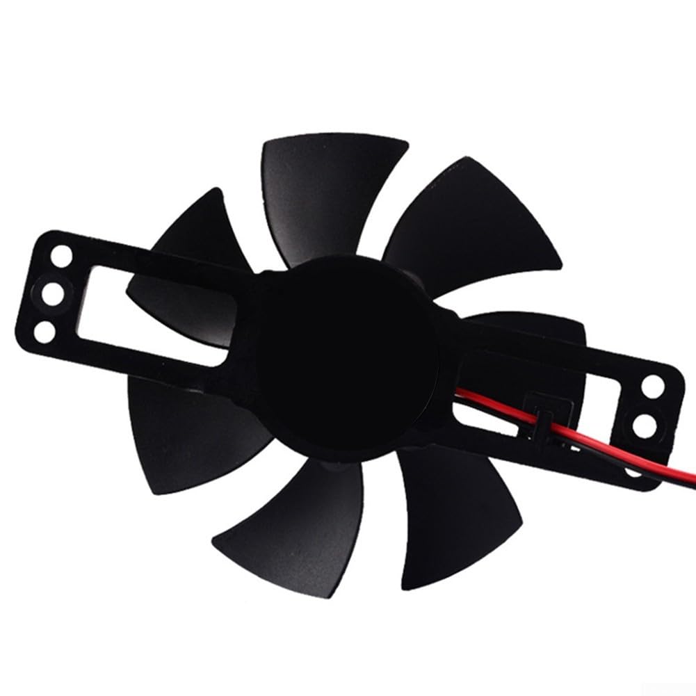 Ventilateur de refroidissement pour cuisinière à induction, 18 V, remplacement pour plaque à induction, design en plastique à 7 lames, refroidissement efficace CC 18 V pour appareils de cuisine