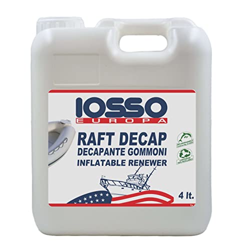 Iosso Europa Raft Decap, Decapante per gommoni, 4 Litri