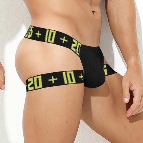 Mens Sports Jockstrap Stretchy Briefs Underwear Workout Breathable Jock Straps Comfortable Jockstraps Thongs3