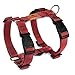 BowNya Cauda, 犬 ハーネス 気管虚脱 アクティブハーネス 簡単装着 5ヶ所調整可能 レッド Sサイズ