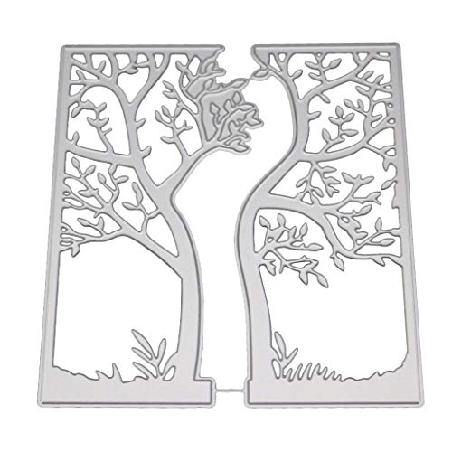 Lyqdxd Arbre En Métal De Coupe Meurt Gabarit Pour DIY Scrapbooking Carte De Papier Gaufrage Artisanat Décor Cover