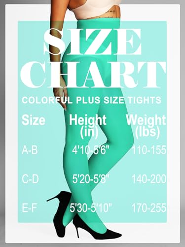 Image of HONENNA Semi Opaque Silky Women Pantyhose Tights, 20+ Colors Invisibly Toe Reinforced 60 Den Size A-E
