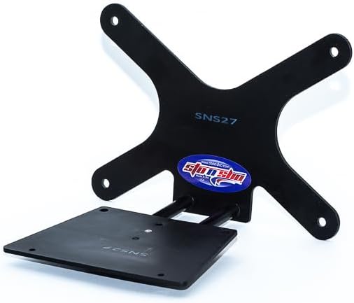 STO N SHO Front License Plate Bracket Compatible with 2007-2009 Ford Mustang Shelby GT/California Special (SNS27)