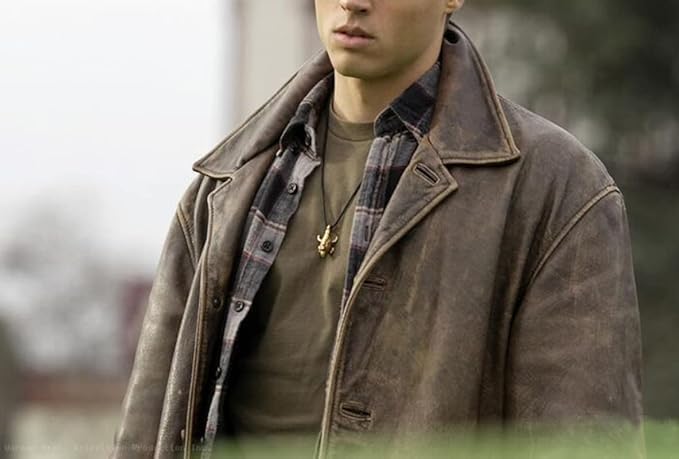 Dean Winchester Vintage Jacket for Men – Real Sheepskin Leather Inspired by Jensen Ackles Supernatural Series4