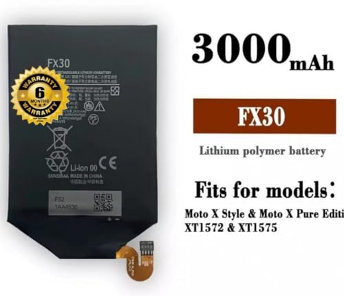 Image of Original FX30 Battery for Motorola X Style XT1575 XT1572 Battery with 6 Month Warranty**** (W00000187)