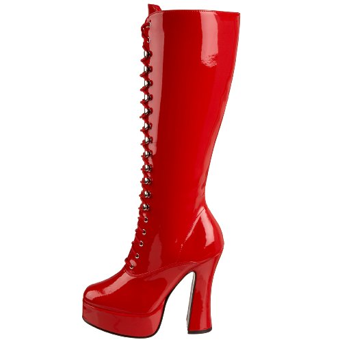 Pleaser ELECTRA-2020, Polacchine Donna, Rosso (Red...
