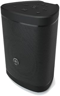 AZATOM Bluetooth Bookshelf Speaker 100 watts, Portable, Waterproof, Indoor, Outdoor. Amazing sound, No Distortion, Multiroom, Link more speakers wirelessly Soul 2-Pack