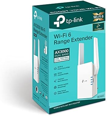 TP-Link RE705X, AX3000 Mbps Wi-Fi 6 Menzil Genişletici, Geniş Bant Güçlendirici, 1 Gigabit Bağlantı Noktalı Hotspot, 160 MHz Kanallar, Dahili Access Point Modu - Görsel 6