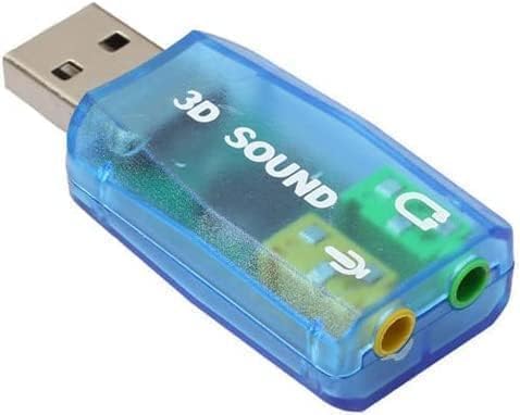 rees52 External 5.1 USB Stereo Sound Card USB 2.0 to 3D Audio Sound Card Adapter Virtual 5.1 Channel for Windows and Mac, PC, Notebook with 3.5mm Headphone and Microphone-picture-10