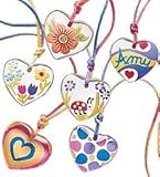 Color My Heart Pendant Necklace Craft Kit