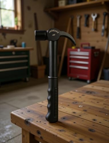 Image of Johnson Heavy Duty Claw Hammer, Rust Proof, Ergonomic Anti-slip Handle, Dual-purpose Head