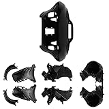 Pour Road Glide 2015-2021 pour Touring Road Glide FLTRX 2015 2016 2017 2018 2019 2020 2021 Moto ABS Intérieur Extérieur Carénage Haut-parleurs Couvre Grilles Conduit d\'air