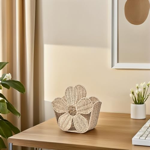 Organizador de archivos de escritorio y soporte de cuerda de papel para revistas y correo 6
