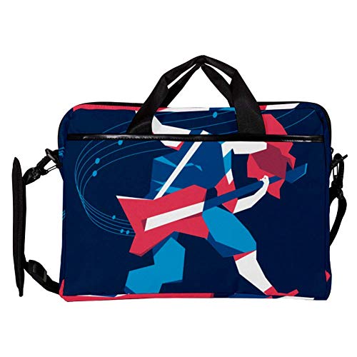 Bolso protector para portátil de 14 a 15.4 pulgadas anticaídas estilo guitarra 3