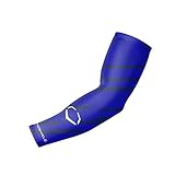 EvoShield Compression Speed Stripe Arm Sleeve, Royal, Small/Medium