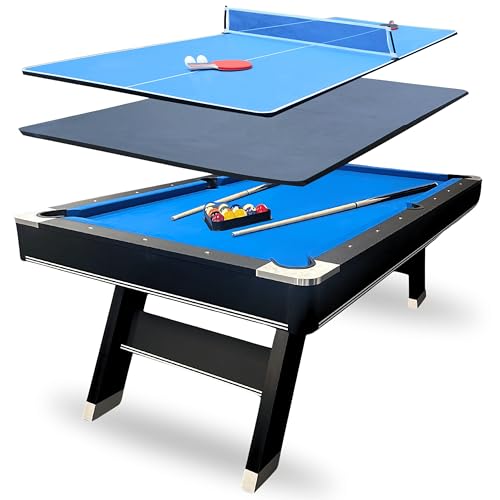 Freetime Fun 7 ft Multi-Game Table. Billiards