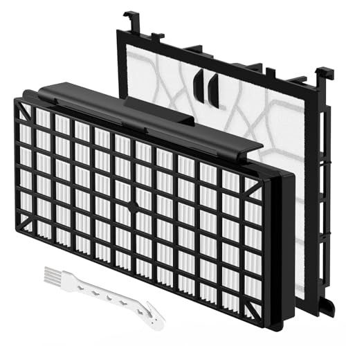 Hepafilter Motorschutzfilter für Siemens Q5.0 extreme silencePower VSQ5X1230 Staubsauger, Ersatzfilter Zubehör für Siemens Bodenstaubsauger - VZ154HFB / VZ02MSF / VSQ5X12M1